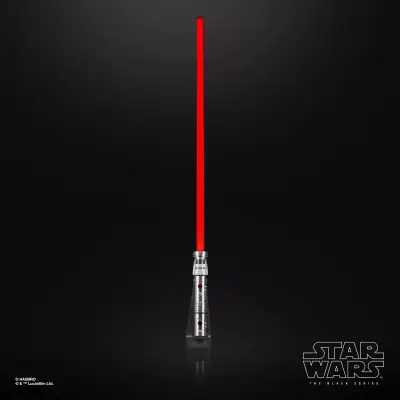 Figurine Star Wars black series darth maul lightsaber